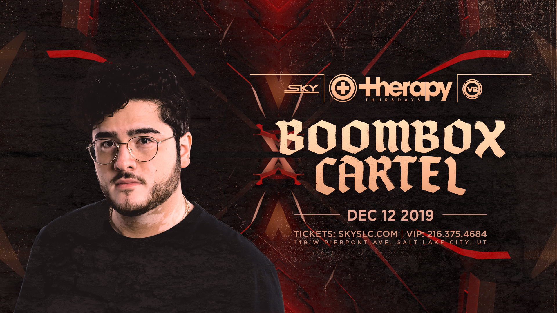 Therapy Thursdays Boombox Cartel V2 Presents