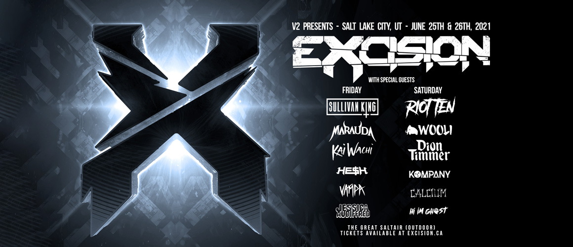 Excision at The Saltair [New Dates] V2 Presents