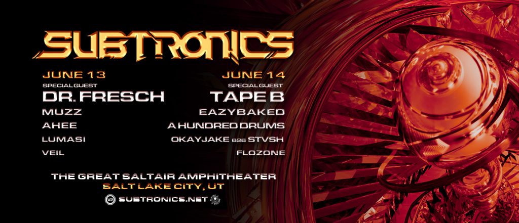 Subtronics at The Saltair Amphitheater | V2 Entertainment