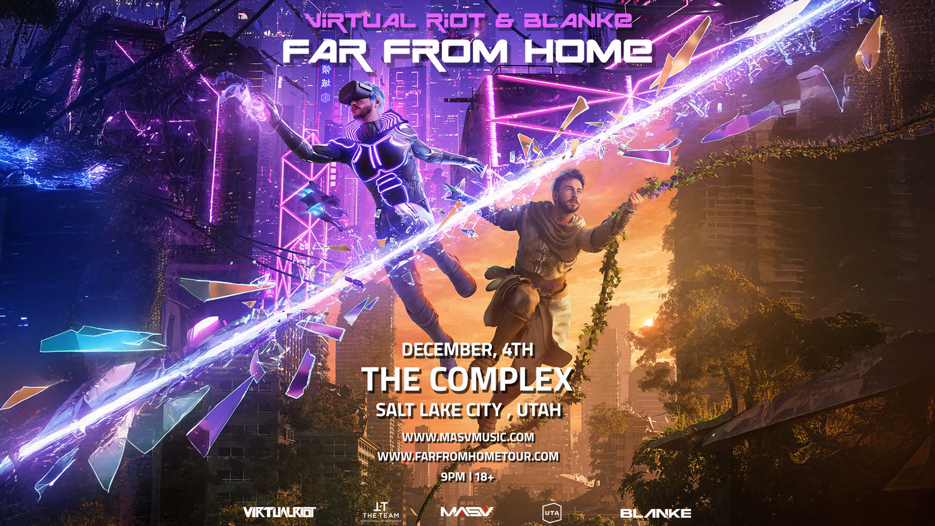 Virtual Riot & Blanke: Far From Home Tour